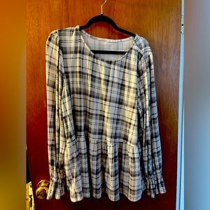 Black and white baby doll